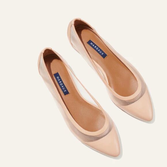 NWT Margaux Flats - The Pointe Flat in Rose Mesh - Picture 4 of 6